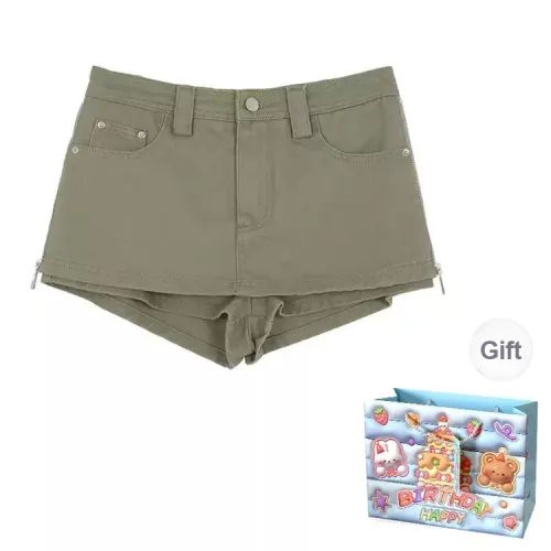 REMOULD Denim Shorts Women's office-accessories Green
