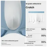 Light Gray/Light Blue/White/Dark Gray 9588 (4 Pack)