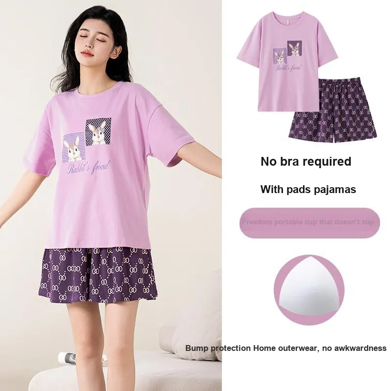 Maultiay Pajama Set Women's Purple-1