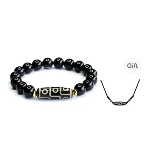 Blooming Petals Ebony Wooden Bracelet Unisex