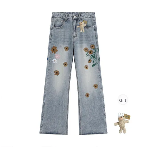 HOKLV Jeans Unisex