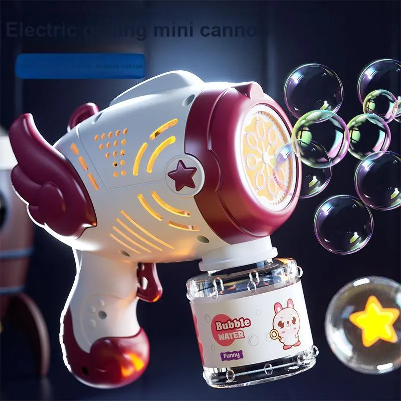 Lezhi By Me Automatic Blowing Handheld Leak Proof Bubble Machines-1