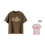 포함됨 (Chestnut Brown + 여성 크롭 그레이시 핑크)