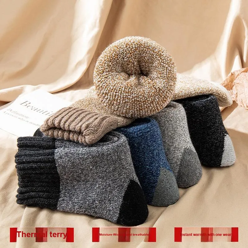 2323 Mid Calf Socks Unisex Combo Set-34
