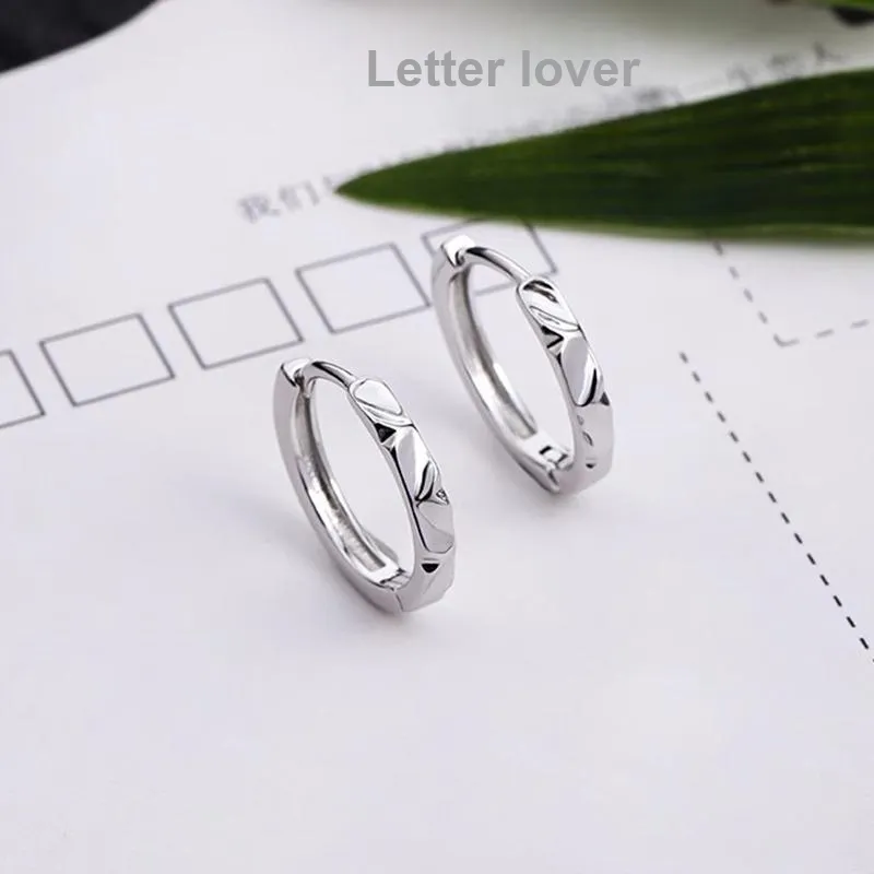 FOREVER MELODY 999 Fine Silver Earrings Unisex-6