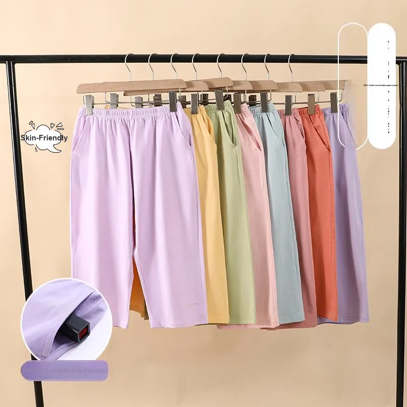 MADALLO Women's Pajama Pants-25