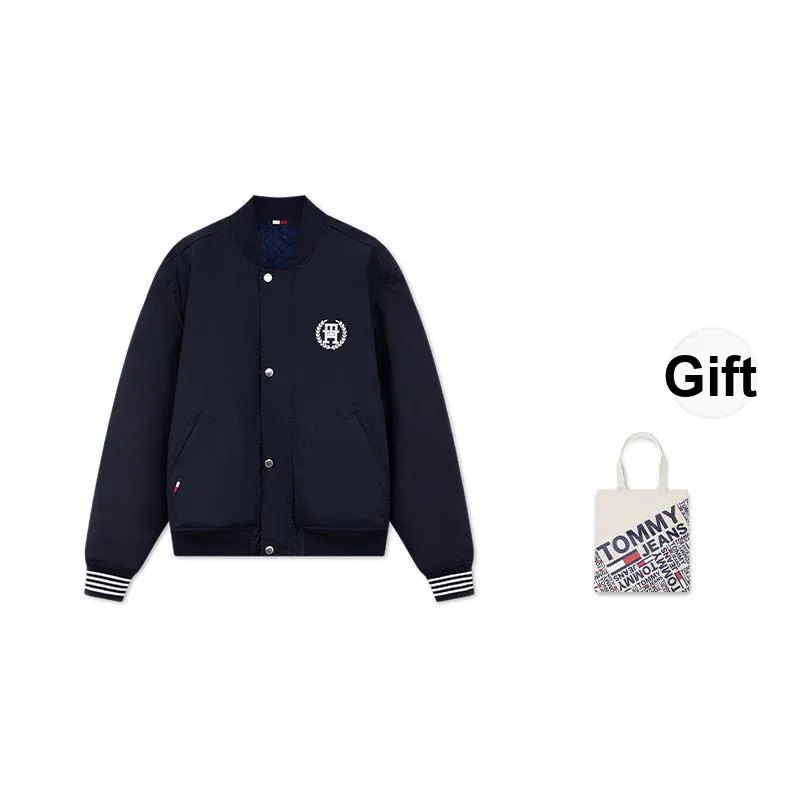 Tommy Hilfiger Logo embroidered Bomber Jacket