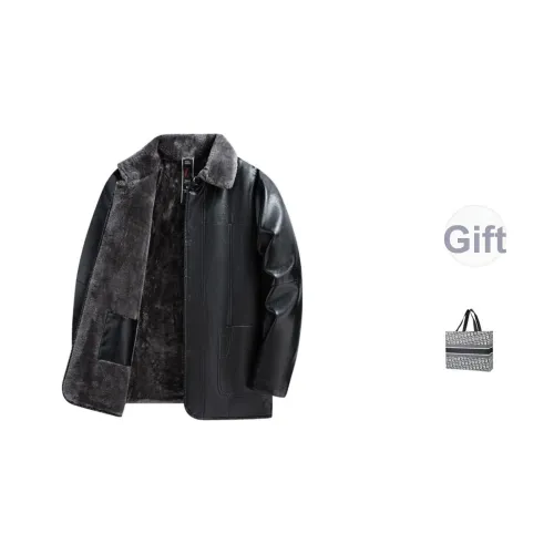 Vintage Cars Кожаная куртка Мужская