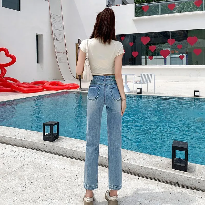 MPOX Jeans Women's Sky Blue-2