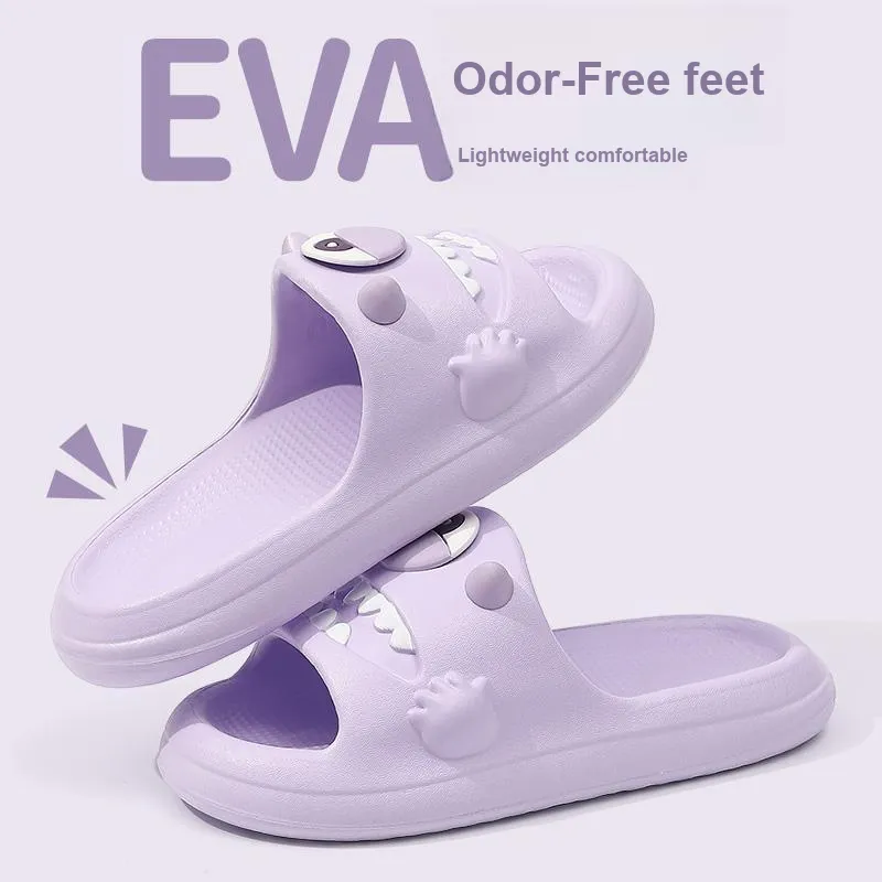 Foot Recreation Indoor Slippers With A Squashy And Bouncy Feel, Platform Design, Slip Resistant, Quiet For Bathroom Use-8