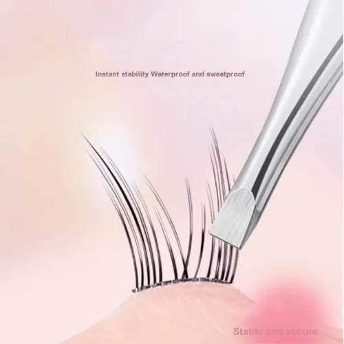 LEOUEANR Eyelash Extension Self Viscose Strip Waterproof And Sweatproof 144 Clusters