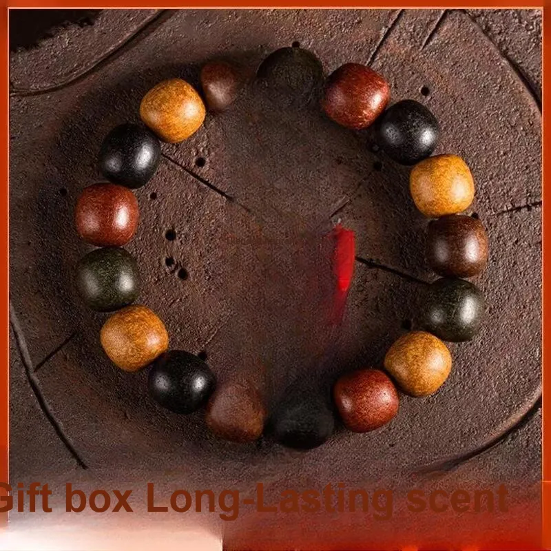 There is you in the long world Wooden Bracelets Unisex-1