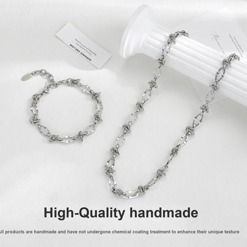 Cooraree Titanium Steel Bracelets Unisex-2