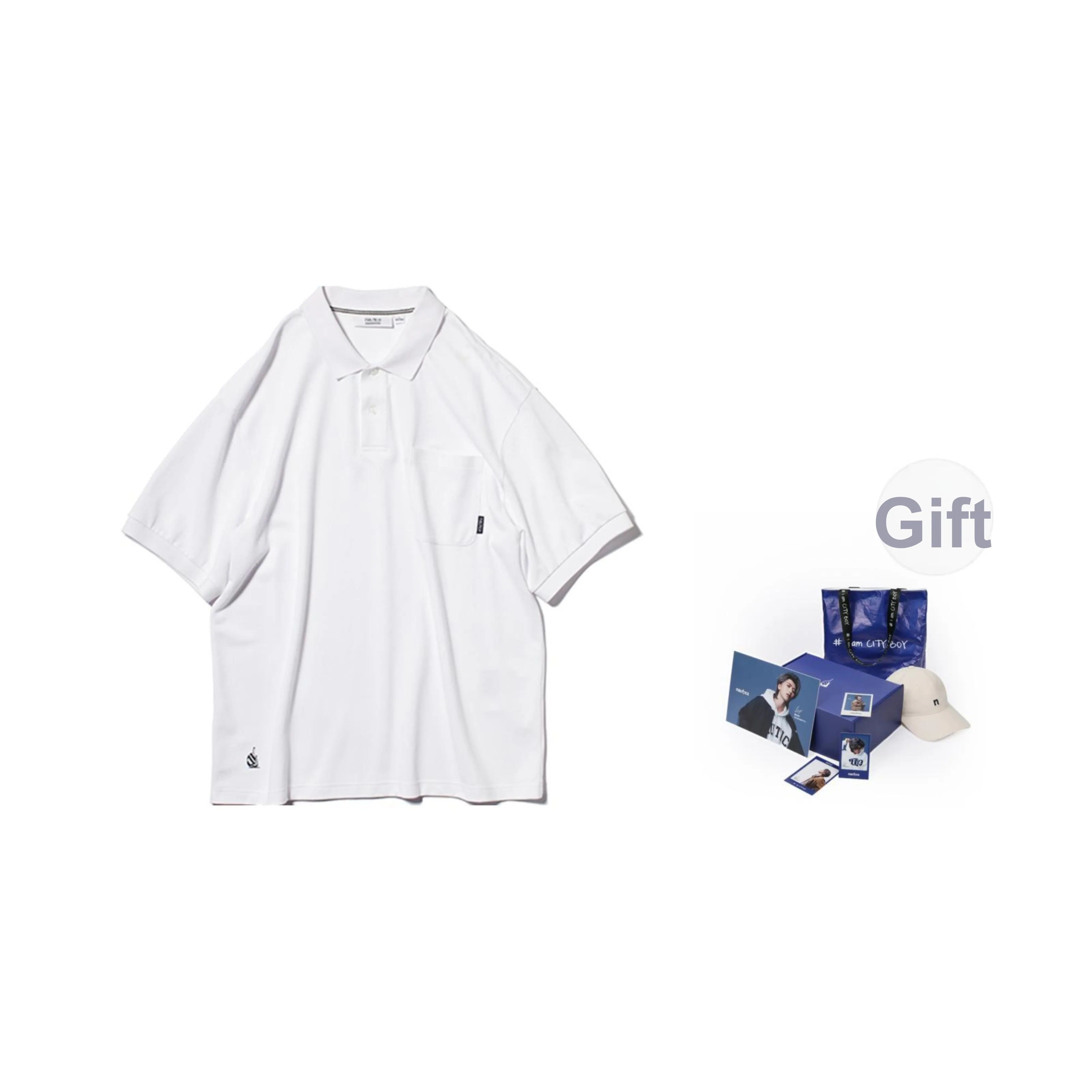 Nautica White Sail Nautica White Sail SS22 Поло Унисекс