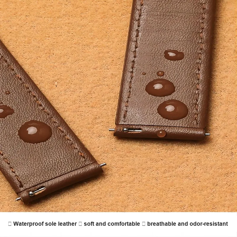 Gangjue Compatibility Vivowatch Vivo Compatibility Watch Band 120mm*75mm Cowhide Leather Material-2