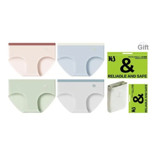 KJ Трусики-бикини женские 4 штуки сумка для покупок