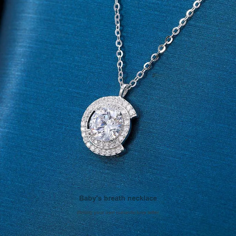 Vegetarian 925 Sterling Silver Necklaces Women's-2