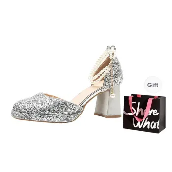 BIGTREE Chunky Heel High Heels Women's
