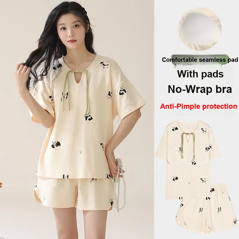Cotton Gene Women's Pajama Sets-4