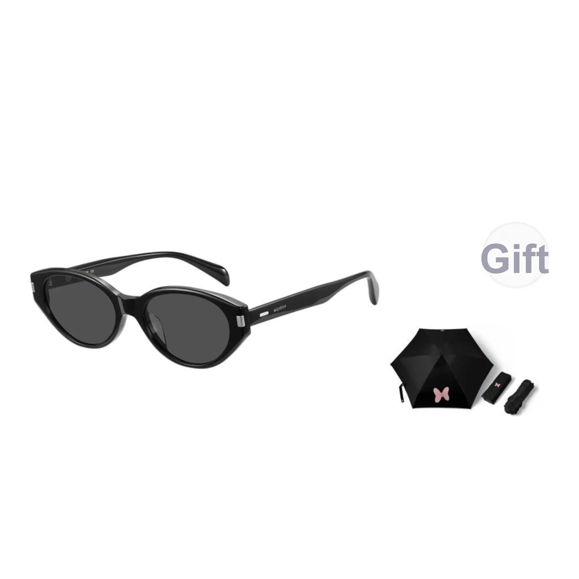 MUJOSH Astral Series Plate Frame Cat Eye Trendy Sun Protection UV Protection Eye Protection Sunglasses Unisex