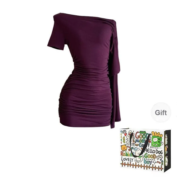 ZVJH Short Sleeved Dress Women's-5