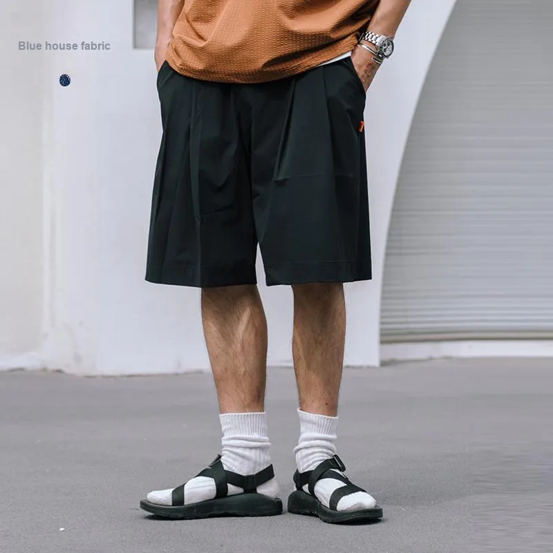 TEKABLU Casual Shorts Men Cooling Sensation Black-2