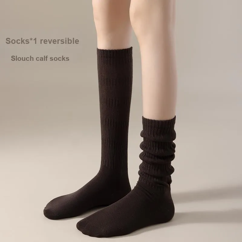 Top Melon Knee High Socks Women's Combo Set-19