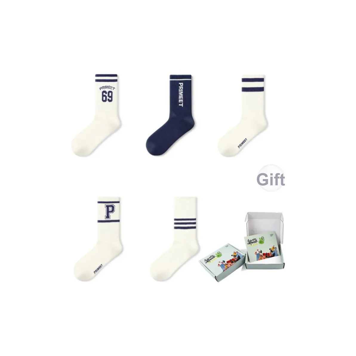 Fun Rabbit Men Mid-Calf Socks