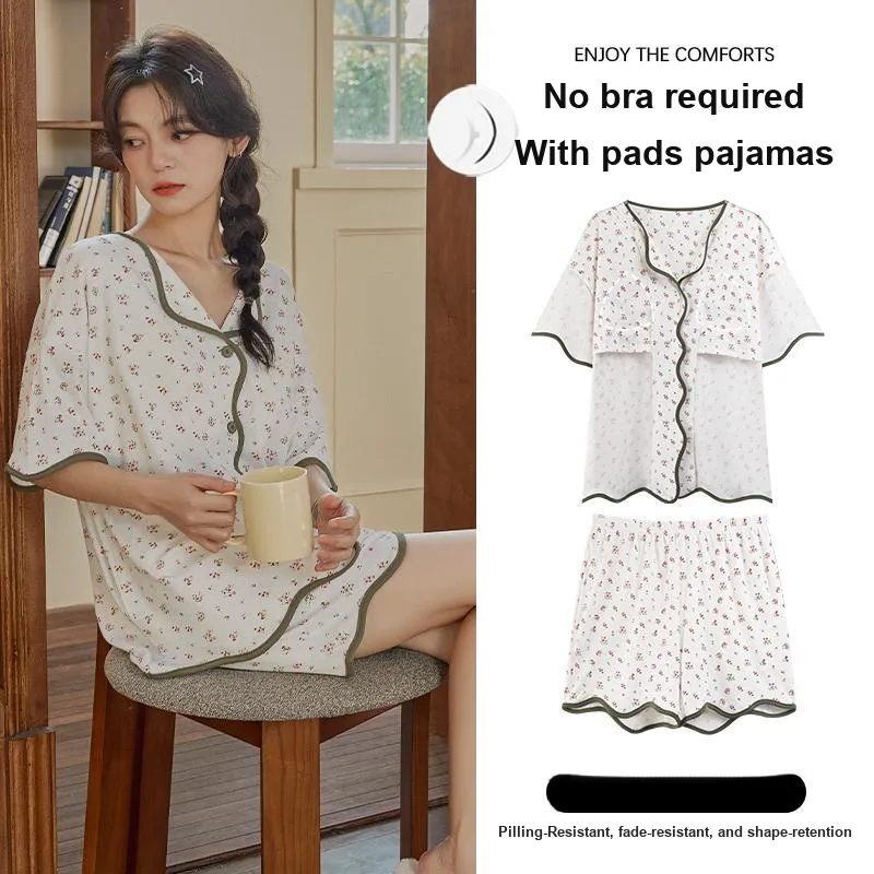 ANVINAL Pajama Gift Boxes Women's Green-1