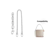 [White Set]Pig Nose 12CM+Decorative Chain 45CM[No Color Difference]