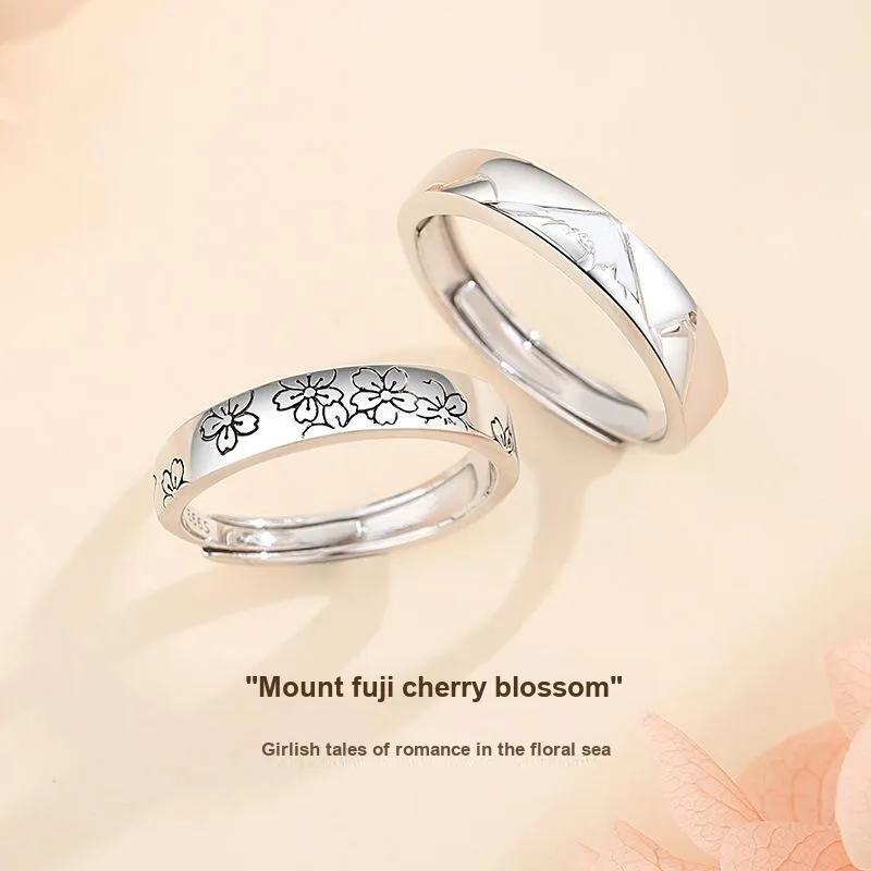 YINGNIXINDONG S999 Fine Silver Rings Unisex-3