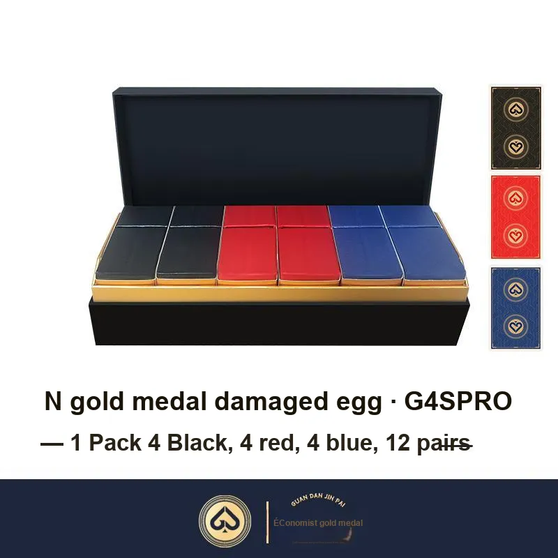 GPPOKER Egg Golden Medal G4S Poker Cards-16