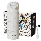 White-Double Cup (Includes Cup Brush+Herbal Tea Ball+Shopping Bag)
