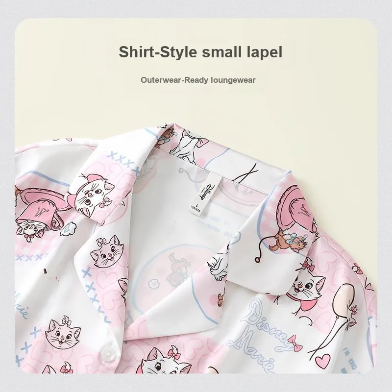 Gongdie x Disney Pajama Set Women's Gift Box Set White-1
