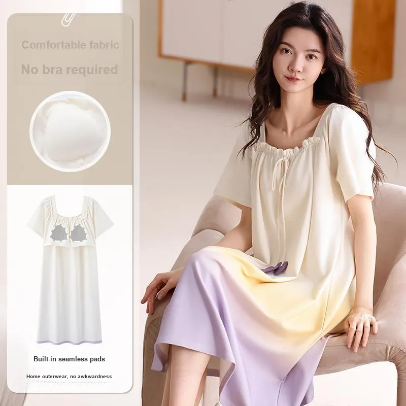 Lanza Nightgown Women's Purple Heart-6