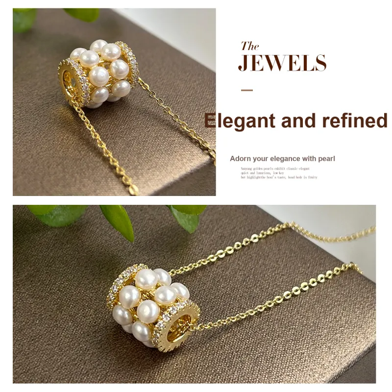 PEARL QUEEN Pearl Necklaces Unisex-2