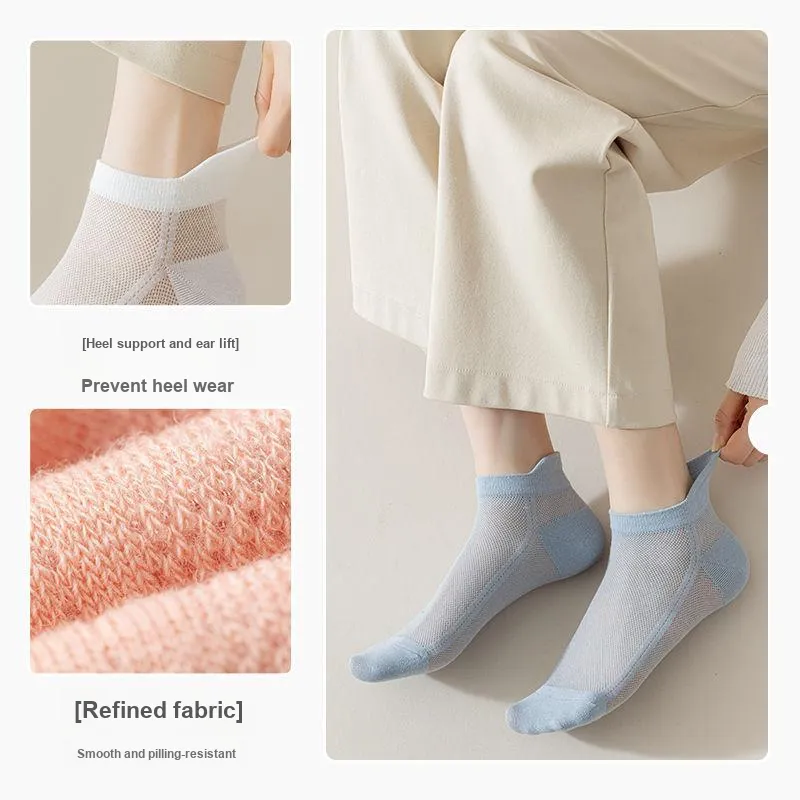 XIA.WA.ZHI.XIU Ankle Socks Women's Box 10 Pack-14