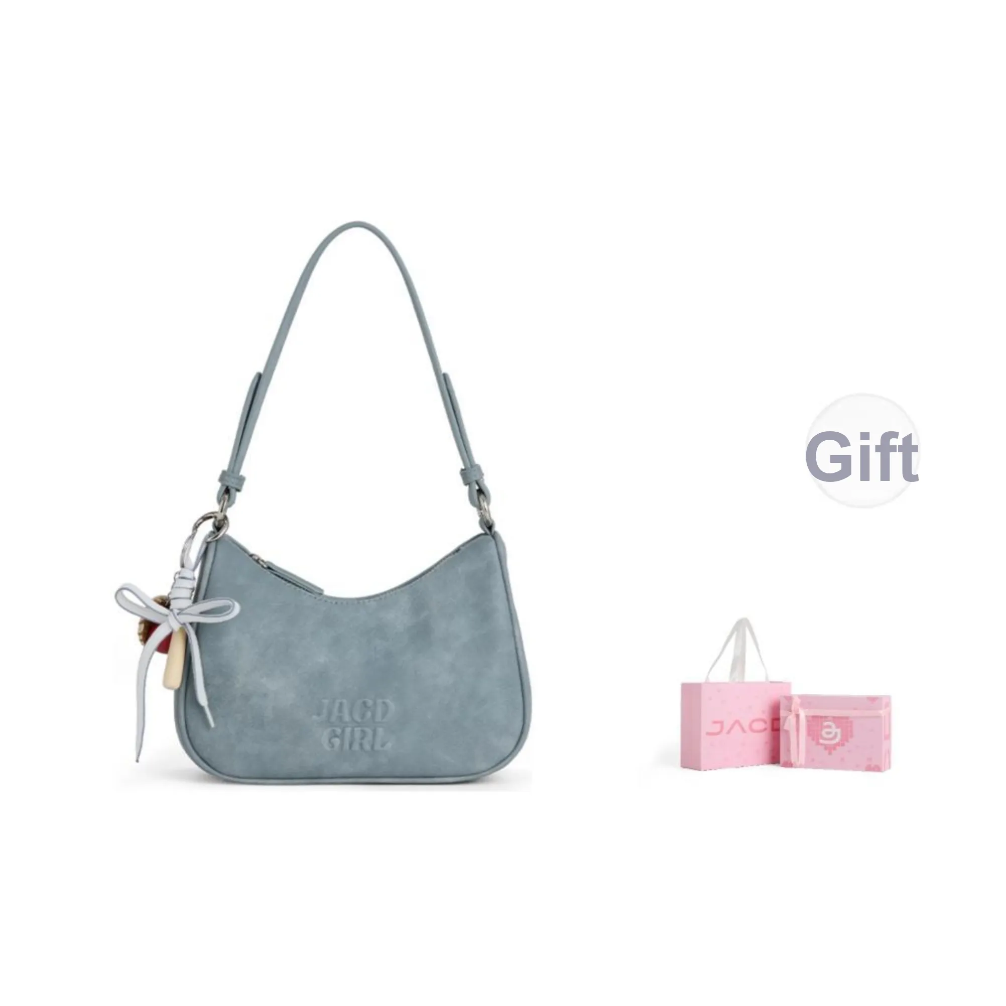 JACD PU Portable Crossbody Bag, Shoulder Bag Regular Women's Pink/Blue/Green