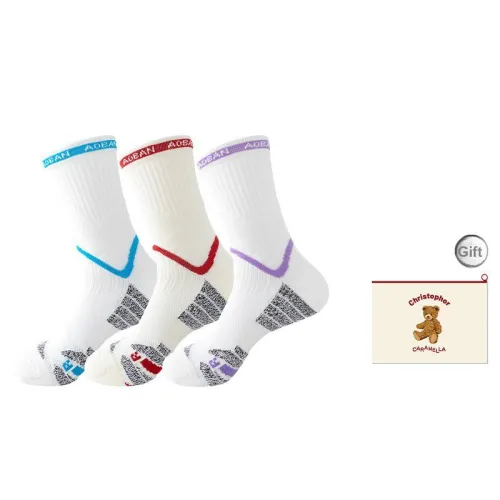 Caramella Basketball Socks Men's Shopping Bag Combo Set