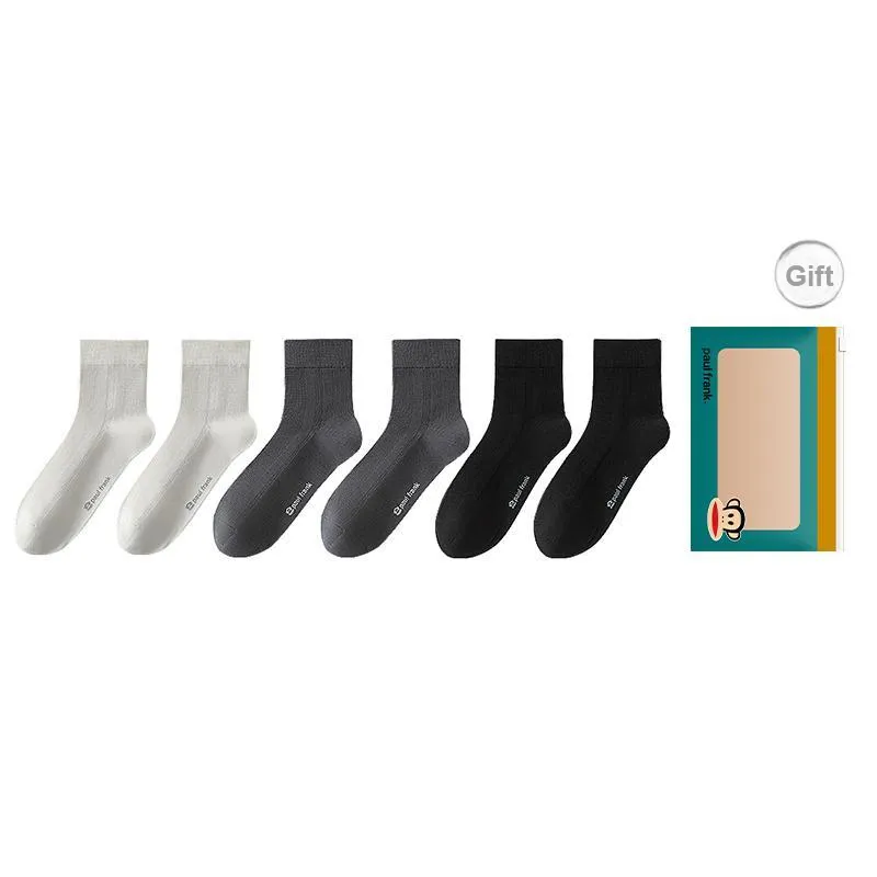 PAUL FRANK Mid Calf Socks Men's Box 6 Pack-18