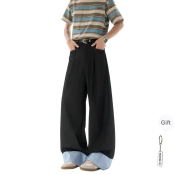 NOAHGIGI Casual Pants Unisex Black+Giveaway