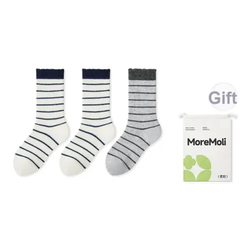 Moremoli Колено Высокие Носки Женские 3 Пачки