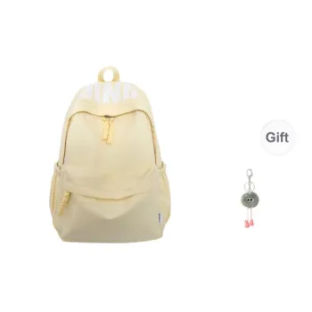 KAMLUI Nylon Backpack Regular Unisex White/Black/Red/Yellow/Green/Pink