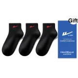 Black+Black+Black[100% cotton 3 Pack]