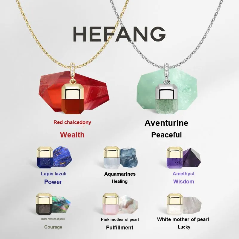 HEFANG Candy Series Copper Alloy Necklaces Unisex-2