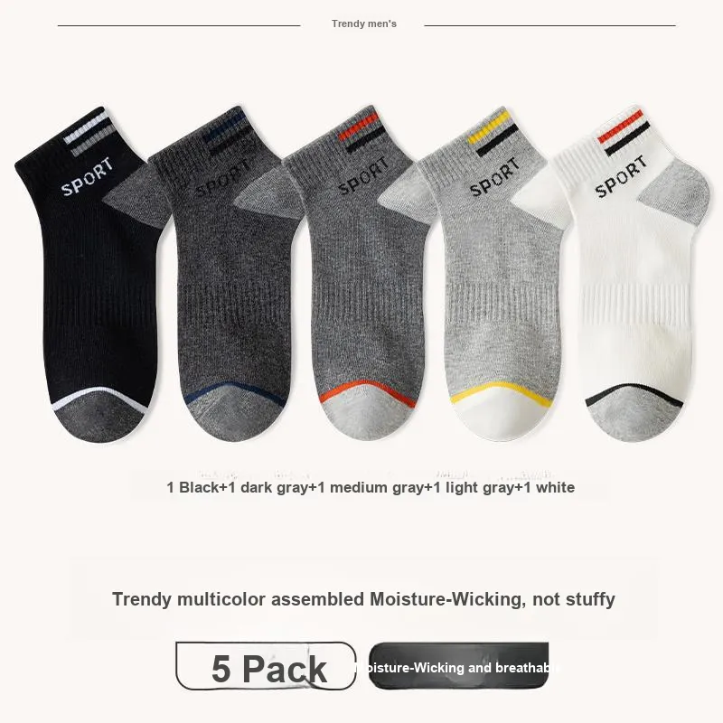7 SEVFUN Ankle Socks Men's Combo Set-11
