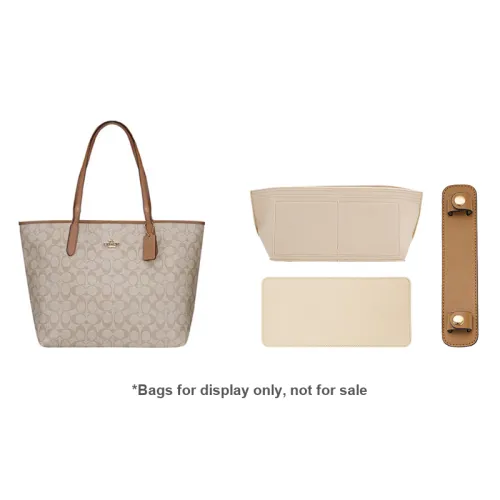 Lan Bao Fan Bag Accessories City33 Milk Tea Beige Shoulder Pad+Beige Inner+Beige Base Support