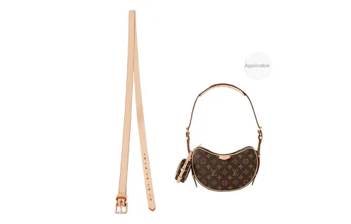 Kim Yeon-sha Bag Accessories LV Pea Pod Replacement Crossbody Shoulder Straps