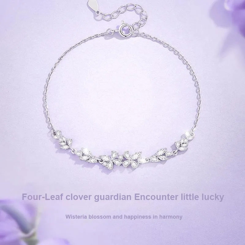 Andaozi S925 Silver Bracelets Women's-2
