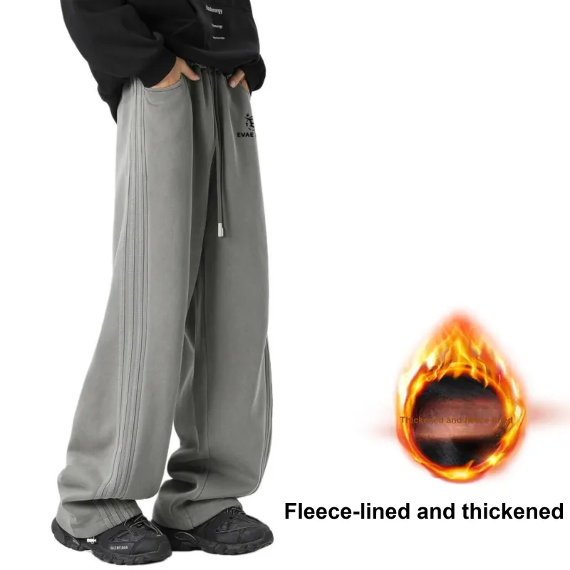 *EVAE+MOB Casual Pants Unisex Burgundy-11